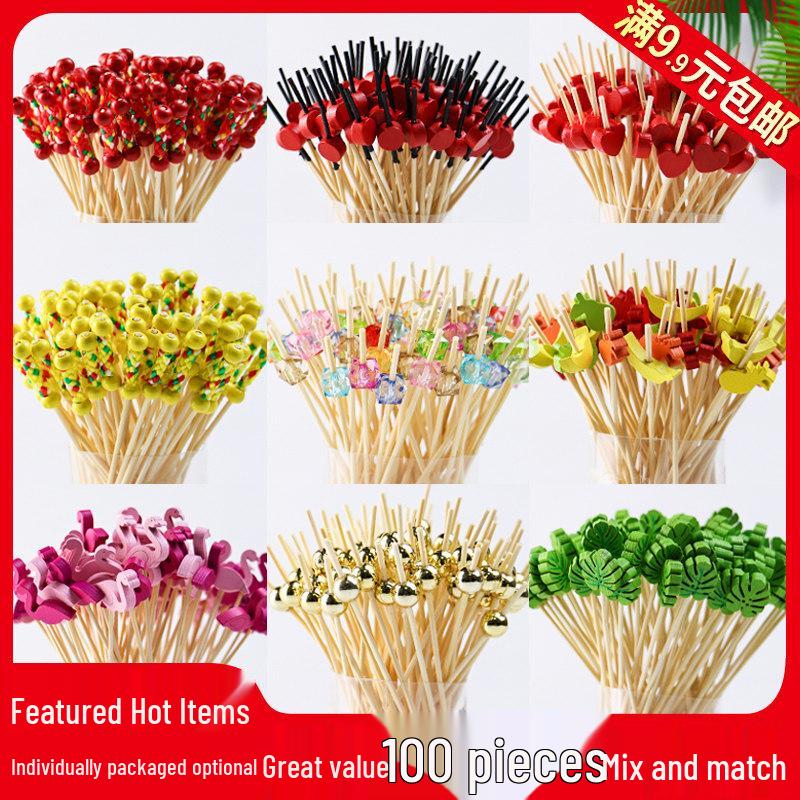 Disposable Bamboo Food Picks & Skewers