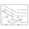 Oversized Wall Clock Mechanism Set with Strong Drive Support and Long Hands for DIY Replacement and Assembly Use