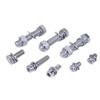 304 Stainless Steel Hex Nut Set M8/M10/M12 with Bolts, Screws, Flat & Spring Washers