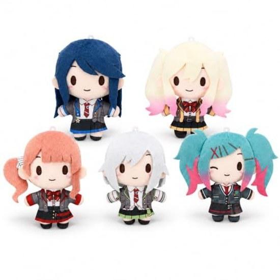 Project Sekai Colorful Stage feat. Hatsune Miku Fuwapuchi Mascot Leo need Brand World Complete Set 5 Types (Hoshino Ichika Tenma Saki Mochizuki Honami