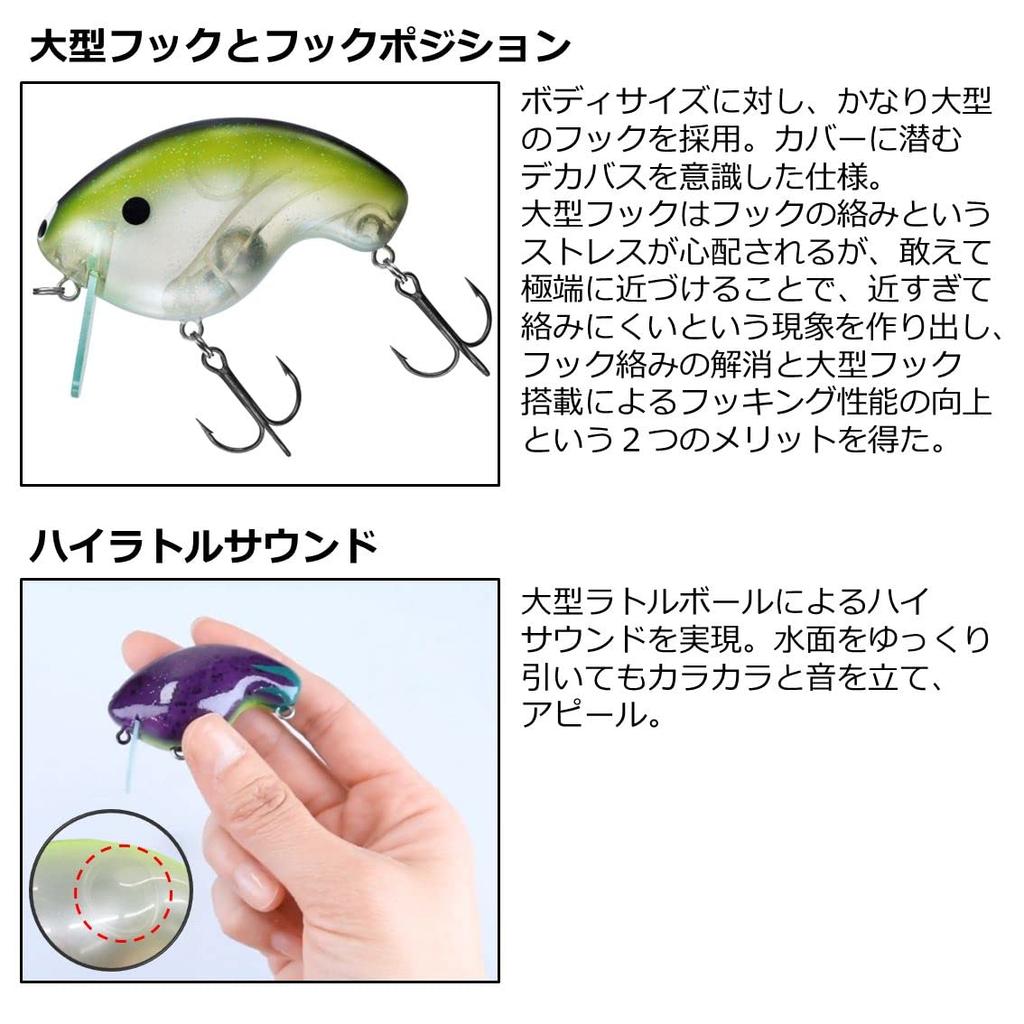Daiwa Lure Chibifuku Zero Demenigisu (DAIWA) Topwater/Bass