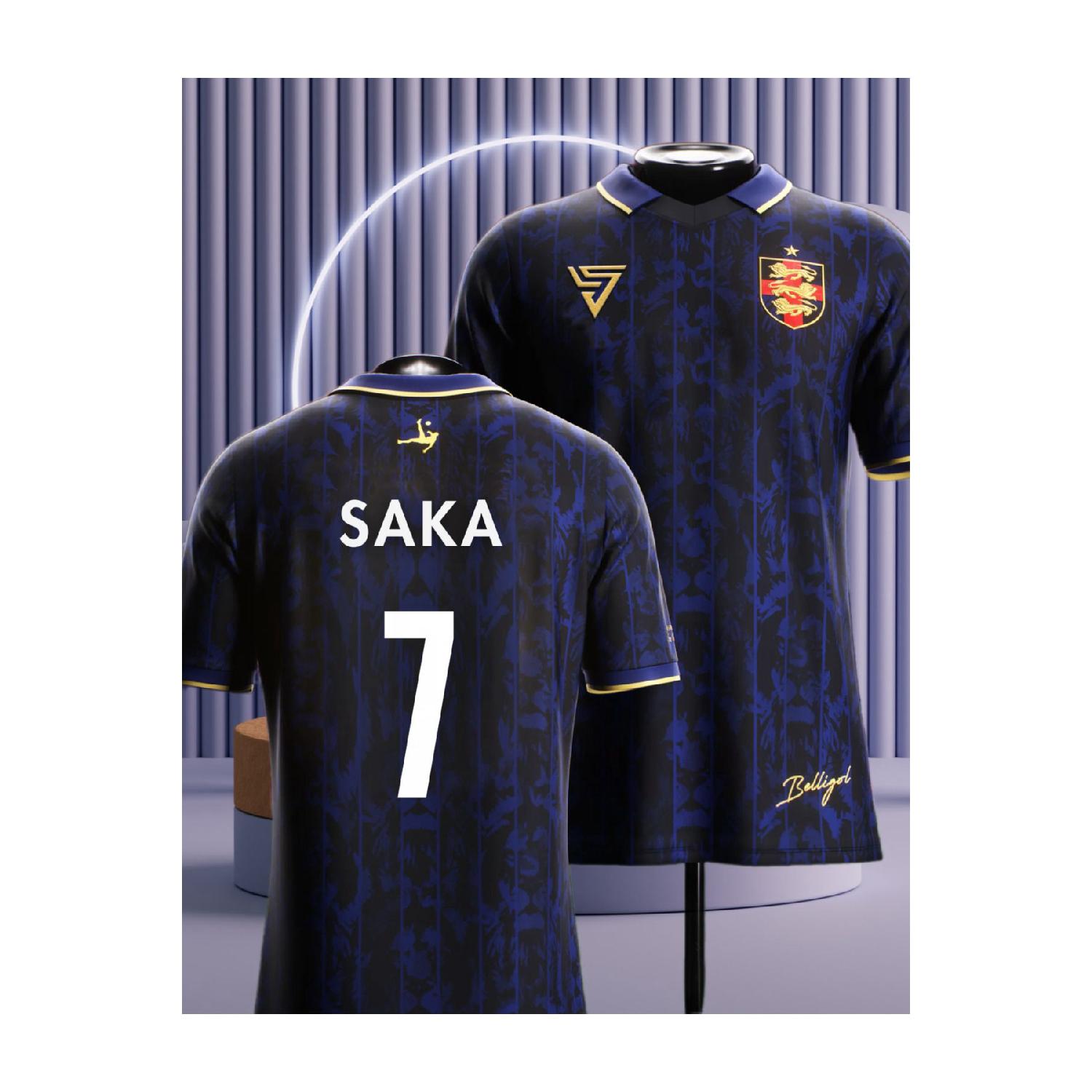 

Джерси специального дизайна Saka England S синий белл