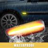 LED Side Marker Light 30722641 Front Driver Passenger Turn Signal Lights Fender Sidemarker Lamps for Volvo S60 Black Lens Amber LED Light 1 Pair
