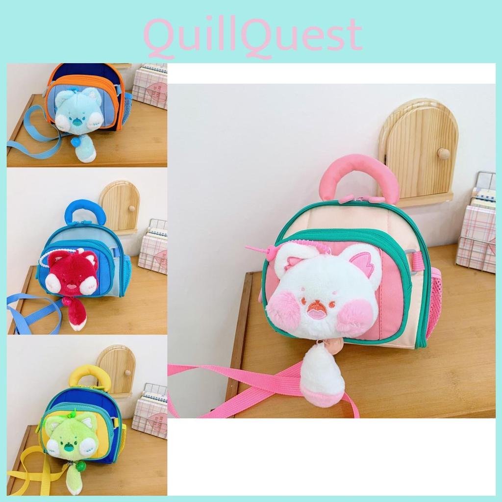 Baby Kindergarten Backpack Cute Three Dimensional Plush Toy Boys Girls Backpack