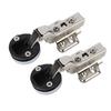 2Set Stainless Steel 201 Cabinet Glass Door Hinge 35 Cup Glass Door Damping Buffer Hinge Large Bend