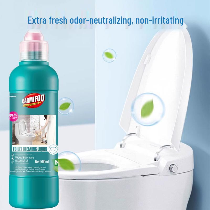 Duftender 500ml Badezimmer-WC-Reiniger & Desodorierer mit Entkalker und Desinfektionsmittel