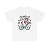 My Only Love Is My Bike Graphic T Shirt Retro Unisex Heavy Cotton Tee Unisex T-Shirt