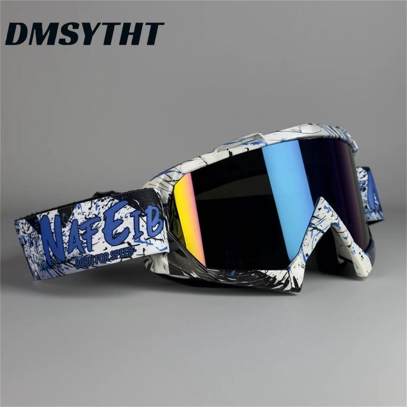 Non-polarized Motorcycle Goggles for Men Women Motocross Glasses Safety Protective Night Vision Helmet Goggles Vintage Driving Eyeglasses