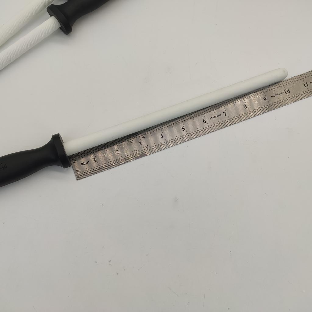 8-12inch Ceramic Sharpening Rod Stick Sharpener Stone Tool For Kitchen Knife Scissors