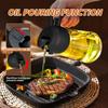 1pc Portable Oil Sprayer and Dispenser 2-in-1, 15.89oz Plastic Kitchen Tools for Cooking, BBQ, Air Fryer, Baking, Salad.