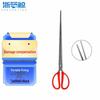 Stainless Steel Grabber Tongs with Plastic Handle