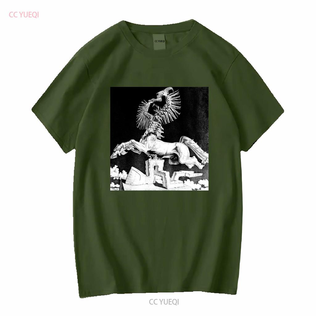 Politvarus Stanisław Szukalski T Shirt Art Deco Surrealism for Her Him Vintage Washed Stylish Top For Everyday Wear Comfortable