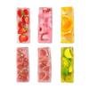 Transparency Fruit Ice Cube Squishy Toy Realistic Fruit Jelly Stick Fruit Squishy Toy  Desk Decor