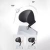 High Quality Attachable Chair Chair Headrest Ergonomic Adjustable Support Cushion Neck Support Sponge Chair Pillow