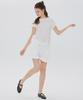Nyuluki Frill Banded Shorts _Ivory