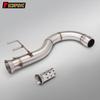 Stainless Steel Mid-Pipe Exhaust for Spyder F3 Bombardier 1330