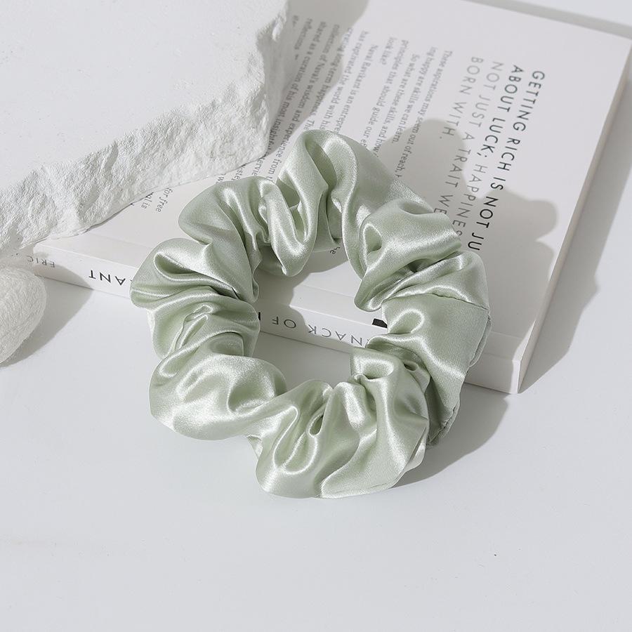 Real Silk 4cm Large Intestine Hair Tie, 22mm Mulberry Silk, 55cm Fabric Length