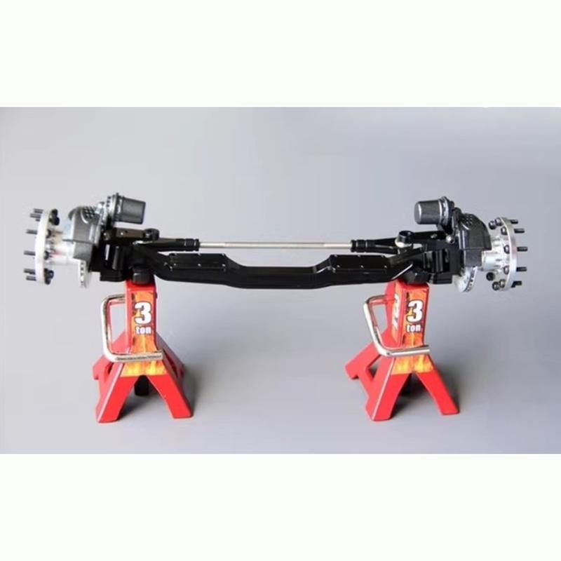 1:14th Scale Metal Simulation Unpowered Front Axle for Tamiya RC Truck SCANIA 770S R620 VOLVO BENZ Arocs MAN TGX Car Accessories
