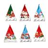 Christmas Triangle Hat Holiday Decoration Props Party Christmas Cute Gift Hat Atmosphere Decoration