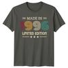 Made In 1996 Unisexs T Shirt 30th Birthday Gift Limited Edition