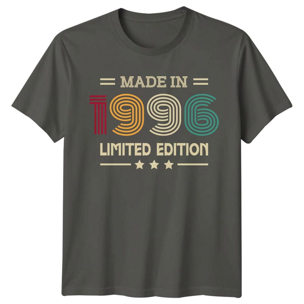 Made In 1996 Unisexs T Shirt 30th Birthday Gift Limited Edition