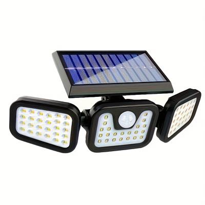 1PC Solar Wall Light Human Body Induction Outdoor Light Free Rotation Garden Light Waterproof Lighting Small Street Light