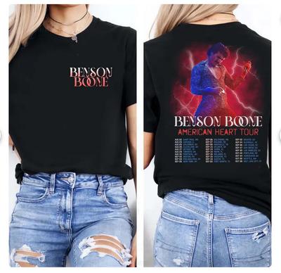 Benson Boone American Heart Tour Shirt Unisex T-Shirt