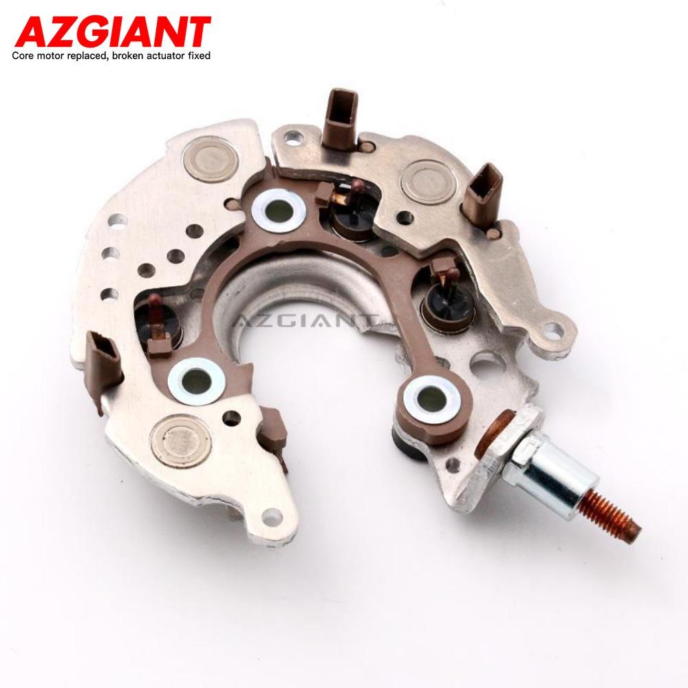 AZGIANT Generator Rectifier Bridge Carbon Brush Holder Regulator For Toyota Lexus Scion Honda Ford Lincoln Saturn Chevrolet