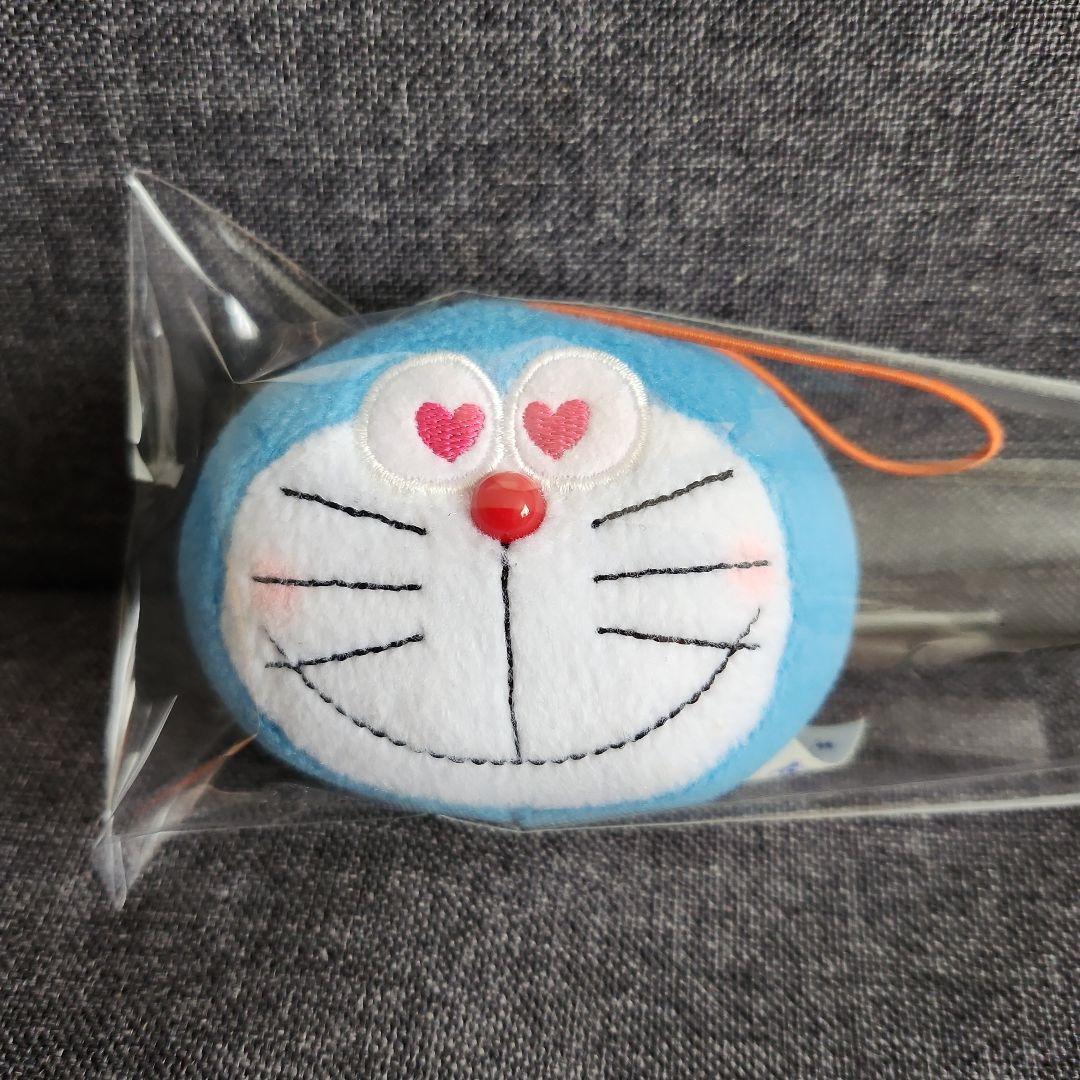 Doraemon Face Mascot Plush Toy Round One Limited