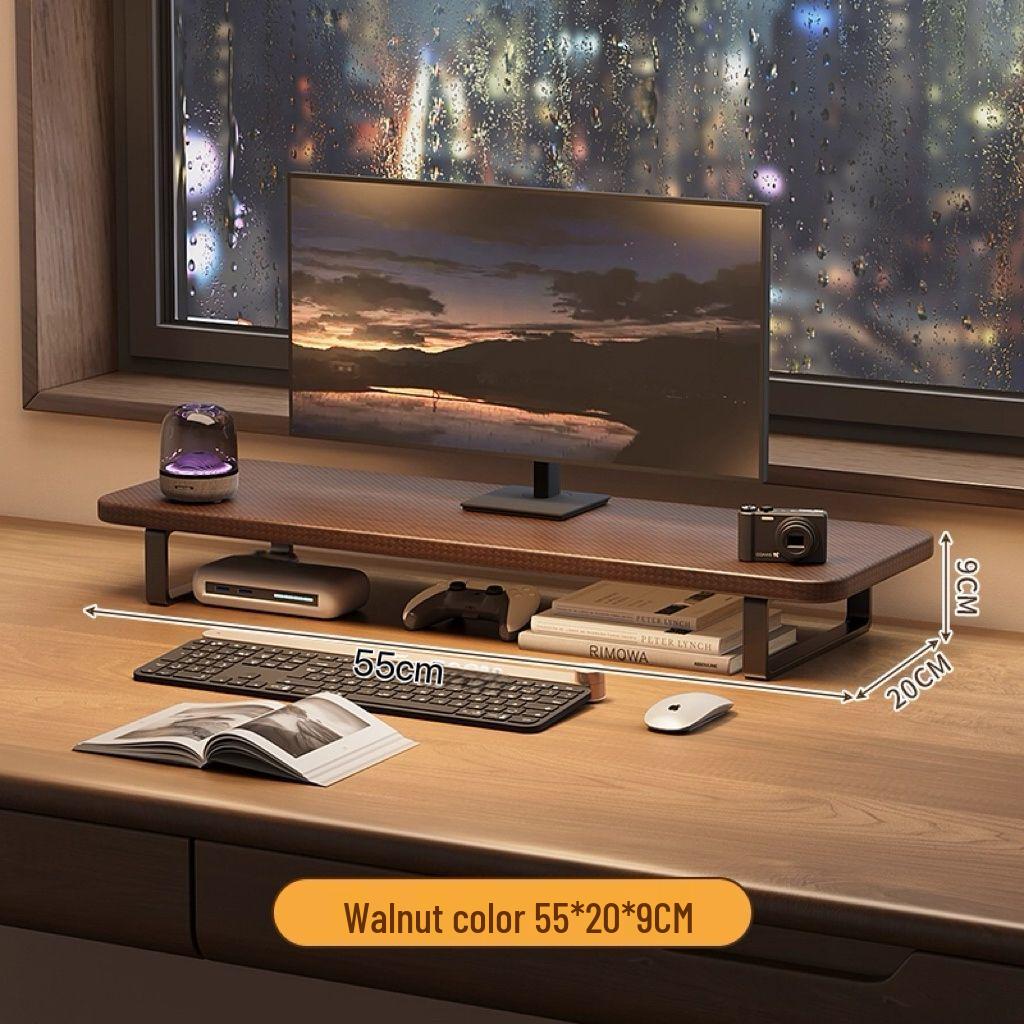 Desktop Monitor Riser and Organizer Stand for Office & Gaming