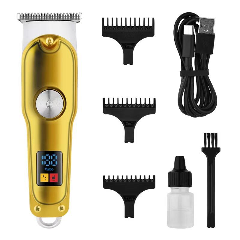 Electric Hair Clipper & Trimmer with Engraving Capability for Bald Heads