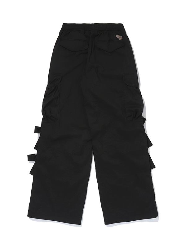 BBC EARTH W Warm Fit Ribbon Pants_Black