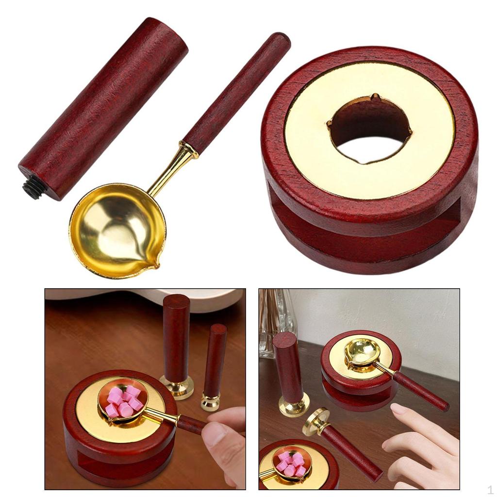 Melting Furnace Spoon Stamp Handle , No Stamp, Sealing for Beads Scrapbooks Arts