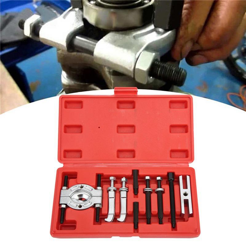 Bearing Removal Tool 9X Inner Bearing Pullers And Splitters Bearing Race Puller Wheel Hub Axle Puller Set Bearing Separator Tool
