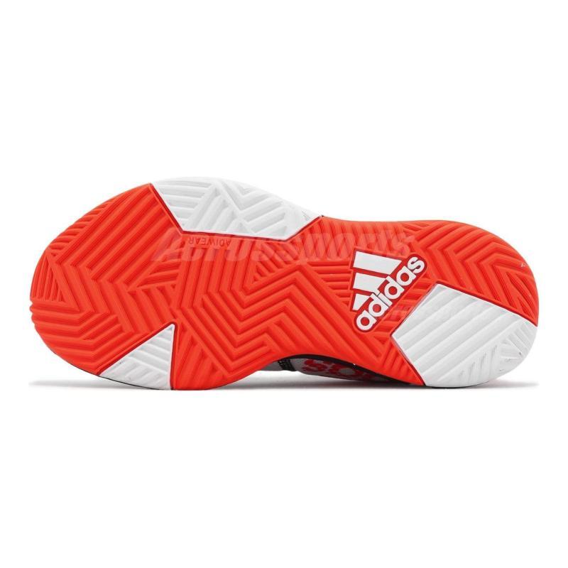 Adidas Own The Game 2.0 J 'White Solar Red' Sneakers IF2692