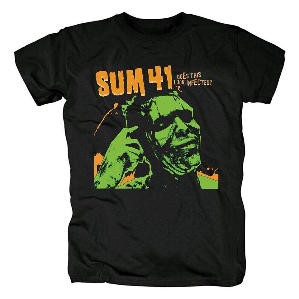 

Sum 41 Does This Look Infected Black Size Tee Shirt M