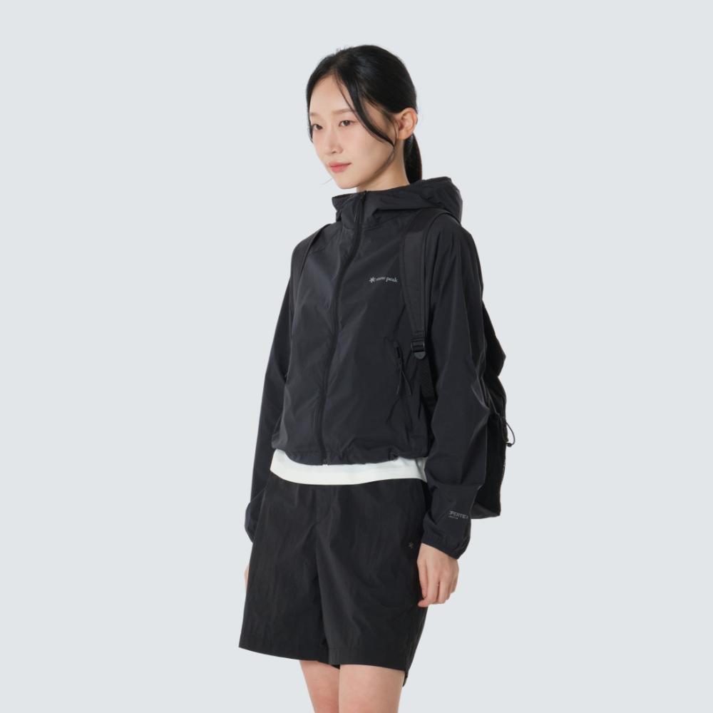 [Snowpeak] Pico Sunblock Pertex Ultralight Women s Windbreaker Dark Charcoal (S26MWTWB79) 85(S)