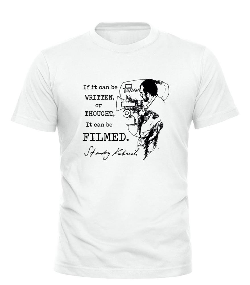 Kubrick T Shirt Shining A Clockwork Orange 2001 Space Odyssey Movie DVD Blu Ray Unisex T-Shirt XXL
