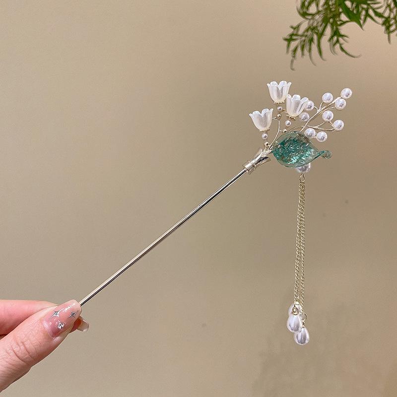 Korean Retro High-End Metal Hairpin - New Ancient Style