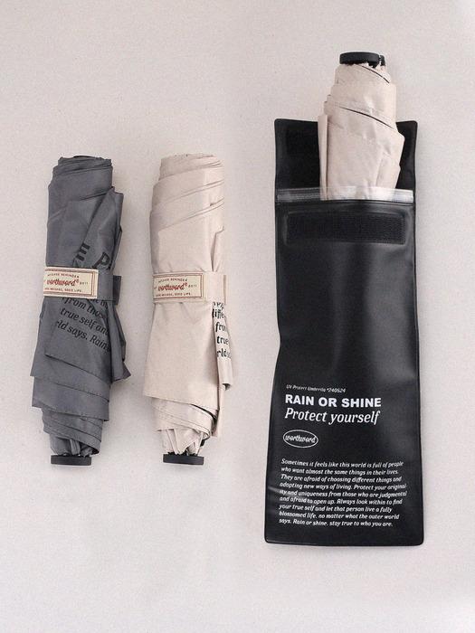 WorthWord [Imprint] Rain or Shine Ultralight Parasol/Umbrella/Rain Umbrella/Rain Umbrella_2 Colors Gray