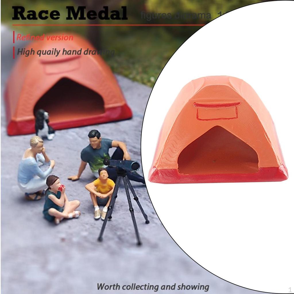 1/64 Hand Painted Action Figures Tiny People Layout Character Figurine Resin Doll Toy
