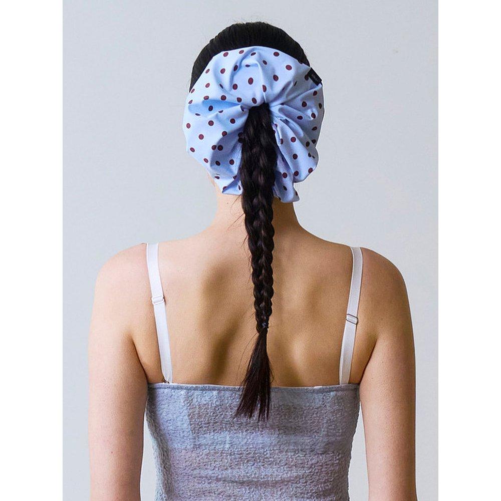 

Большая резинка-скранчи (Точка Небесно-голубой)