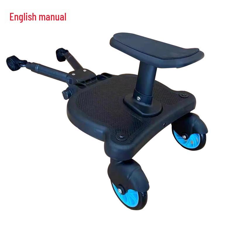 Double Stroller Second Seat for Twins - Child Helper Attach