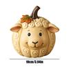 Pumpkins for Decorating Fall Pumpkin Decor Animal Cute Figurines Resin Statue Thanksgiving Decorations Harvest Halloween