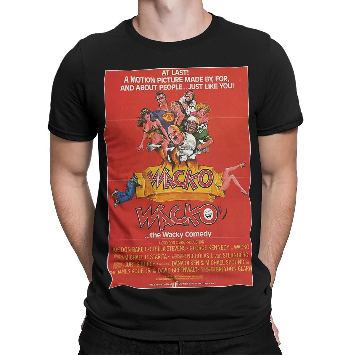 

Wacko The Wacky Comedy Movie Poster Unisex Graphic T Shirt Film Fan Tee 4XL