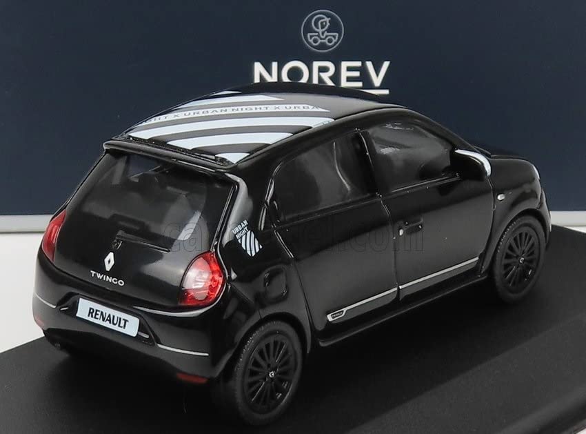 NOREV Renault Twingo Mini Car Renault TWINGO URBAN NIGHT 2021 1/43 (Black) [Item]
