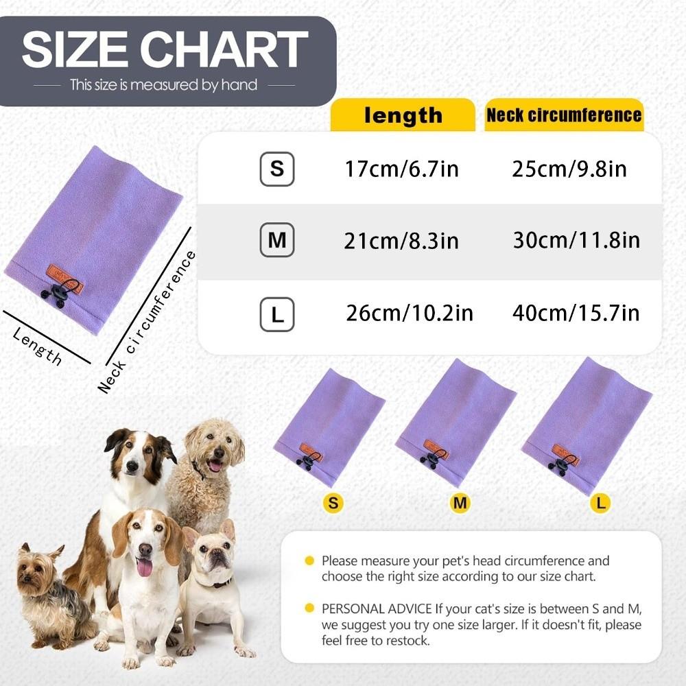 Headwear Dog Scarf Polyester Stress Reduction Pet Noise Reduction Noise Cancelling Cold-Proof Design Dog Hat Photography Props