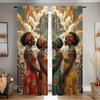 African-inspired printed curtains for bedroom   living room and kitchen decoration   home decoration   window decoration
