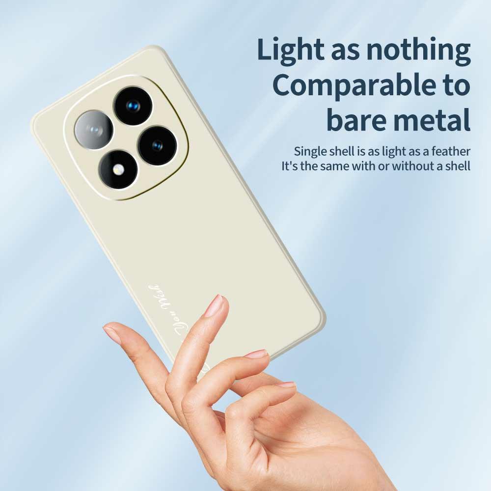 DO AS YOU WISH For Xiaomi Redmi Note 14 Pro+ 5G Case Straight Edge TPU Phone Back Cover Precise Cutouts