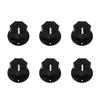 3Pcs Guitar Knobs Potentiometer Guitar Dome Knobs Replacements Bass Effect Button Control Knob Turning Knob Bass Knobs
